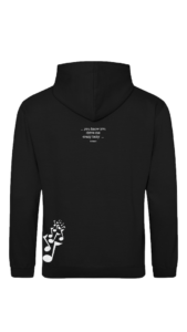 Hoodie - Man Black - OPTION B - Light - Back
