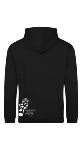 Hoodie - Man Black - OPTION C - Light - Back