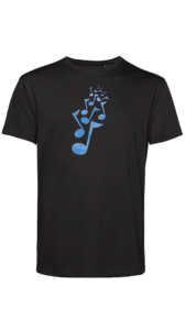 TU01B - Man Black - OPTION A - Blue - Front