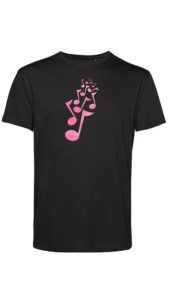 TU01B - Man Black - OPTION A - Pink - Front