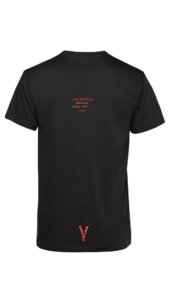 TU01B - Man Black - OPTION A - Red - Back