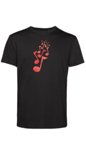 TU01B - Man Black - OPTION A - Red - Front