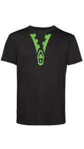 TU01B - Man Black - OPTION C - Green - Front