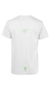 TU01B - Man White - OPTION A - Green - Back