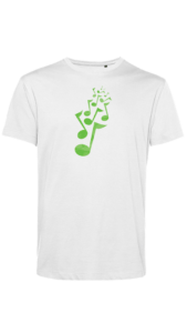 TU01B - Man White - OPTION A - Green - Front