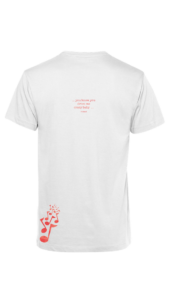 TU01B - Man White - OPTION B - Red - Back