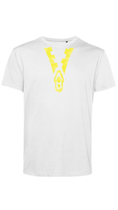 TU01B - Man White - OPTION C - Yellow - Front