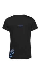 TU02B - Woman Black - OPTION B - Blue - Back