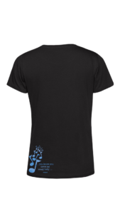 TU02B - Woman Black - OPTION C - Blue - Back