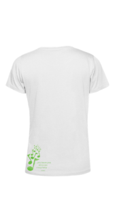 TU02B - Woman White - OPTION C - Green - Back